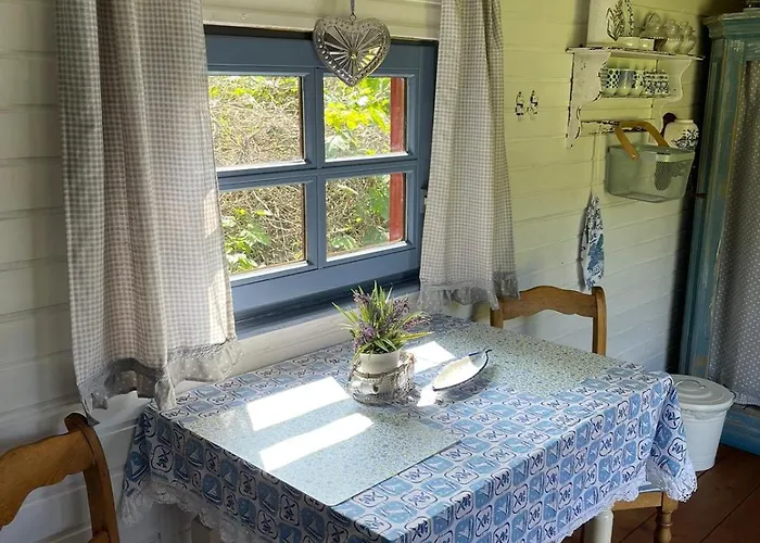 Romantischer Zirkuswagen